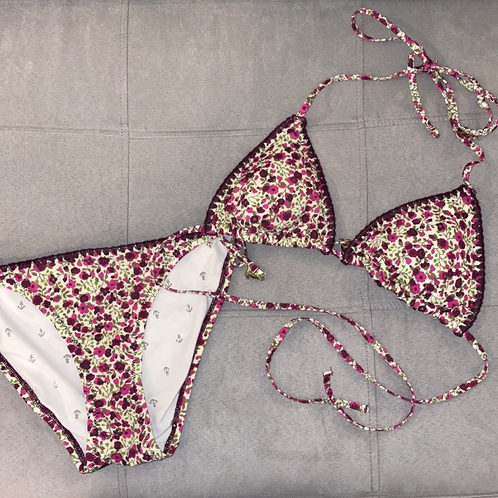 Floral Land’s end bikini set